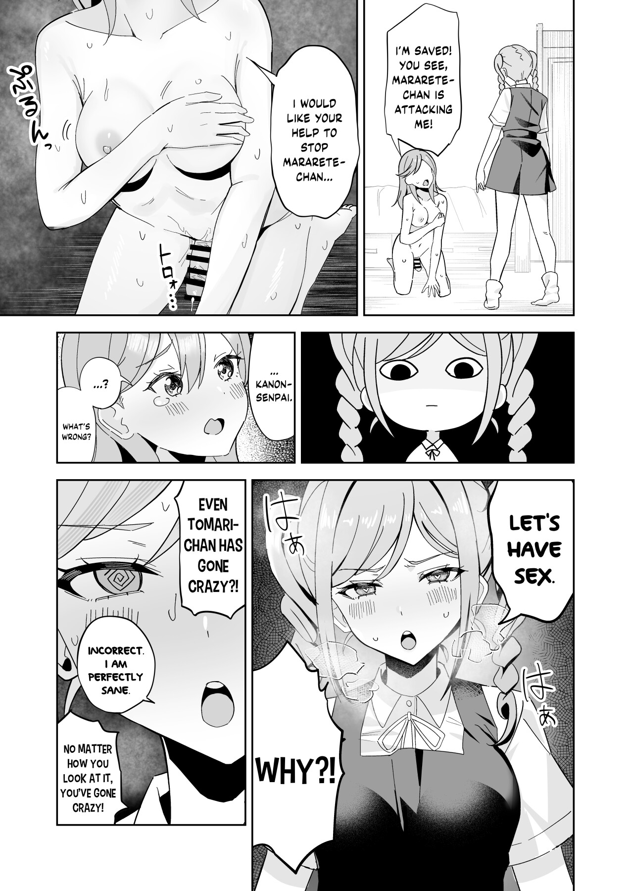 Hentai Manga Comic-A Story About Being Reverse-Raped by Tomate-Read-12